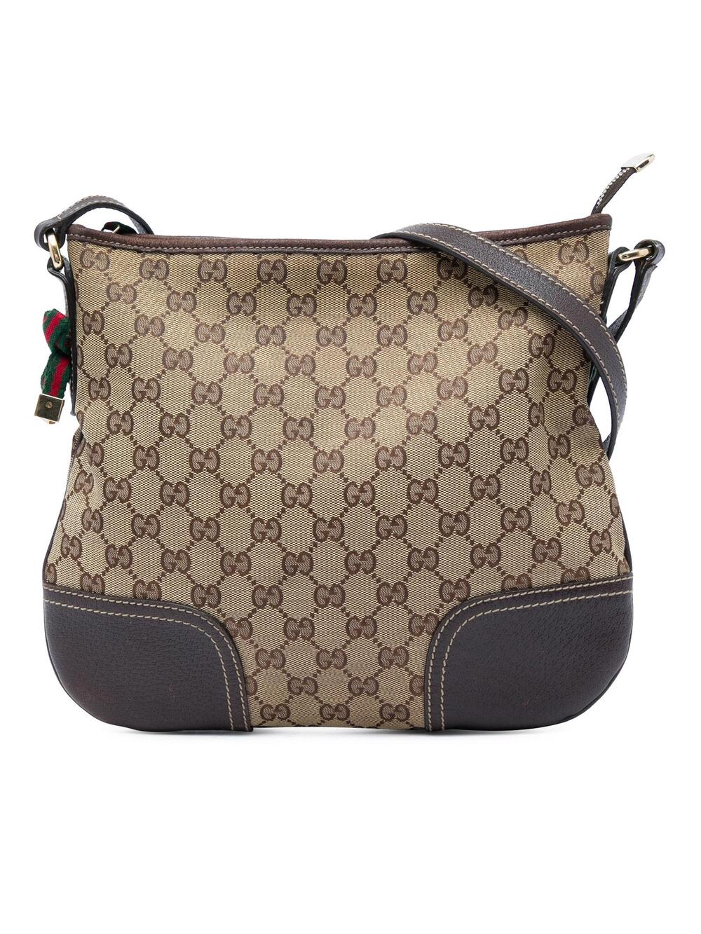 Gucci Gg Canvas Web Princy Crossbody #362360G47B